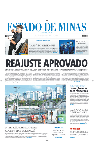 Estado de Minas - Edição de 07 de Junho de 2024
