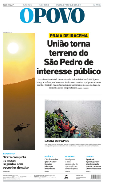 O POVO - Edição de 08 de Junho de 2024