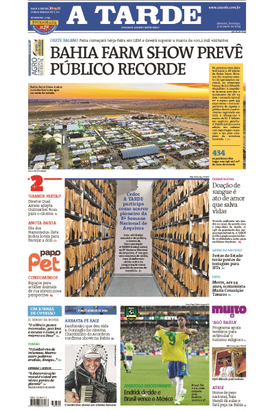 A TARDE - Edição de 09 de Junho de 2024