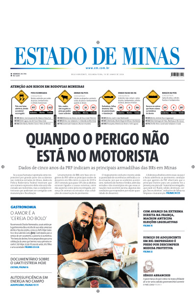 Estado de Minas - Edição de 10 de Junho de 2024