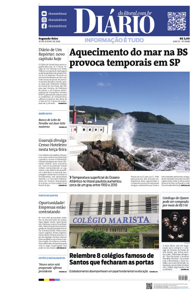 Diário do Litoral – Edição de 10 de Junho de 2024