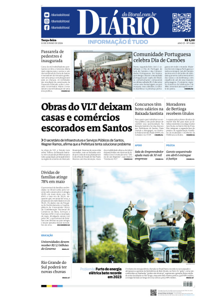 Diário do Litoral - Edição de 11 de Junho de 2024