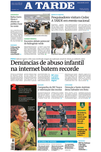 A TARDE - Edição de 11 de Junho de 2024