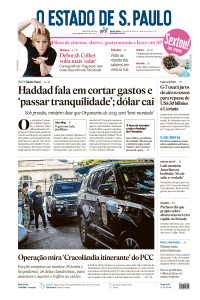 Estadão - Edição de 14 de Junho de 2024