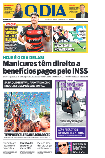 O DIA - Edição de 14 de Junho de 2024