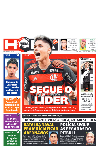 MEIA HORA - Edição de 14 de Junho de 2024