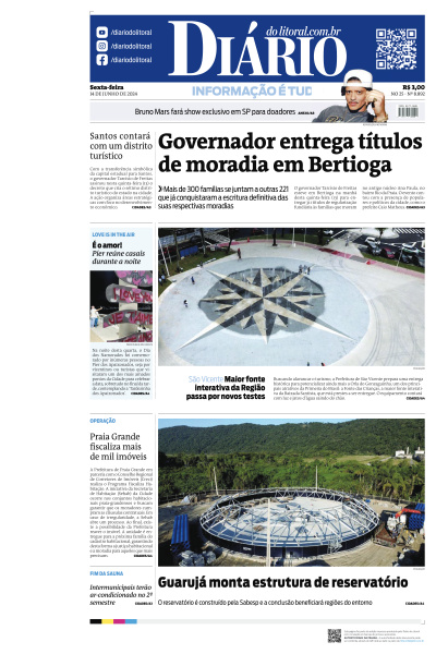 Diário do Litoral - Edição de 14 de Junho de 2024