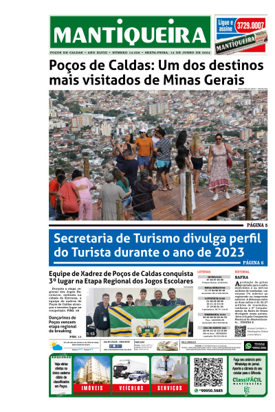 Mantiqueira - Edição de 14 de Junho de 2024