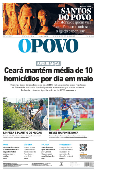 O POVO - Edição de 14 de Junho de 2024