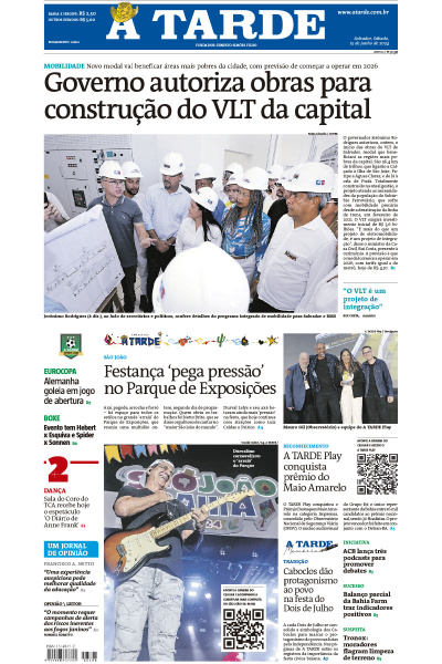 A TARDE - Edição de 15 de Junho de 2024