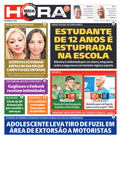 MEIA HORA - Edição de 15 de Junho de 2024