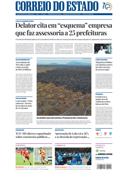 Correio do Estado - Edição de 19 de Junho de 2024