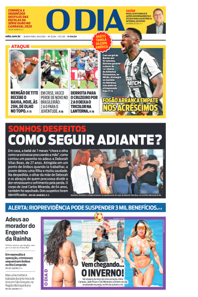 O DIA - Edição de 20 de Junho de 2024