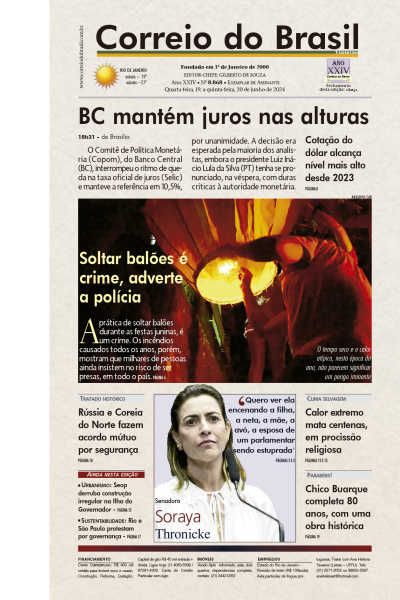 Correio do Brasil - Edição de 20 de Junho de 2024