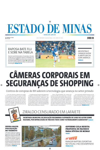 Estado de Minas - Edição de 20 de Junho de 2024