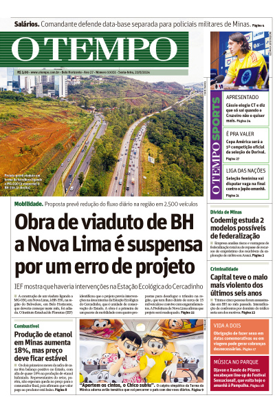 O TEMPO - Edição de 21 de Junho de 2024