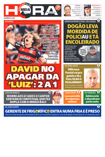MEIA HORA - Edição de 21 de Junho de 2024