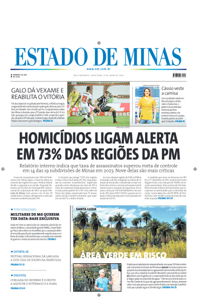 Estado de Minas - Edição de 21 de Junho de 2024