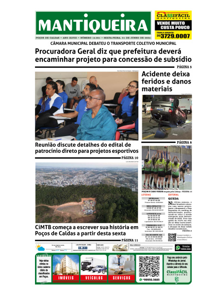 Mantiqueira - Edição de 21 de Junho de 2024