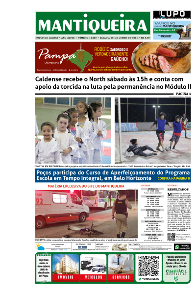 Mantiqueira - Edição de 22 de Junho de 2024