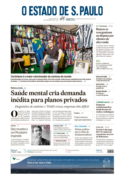 Estadão - Edição de 24 de Junho de 2024