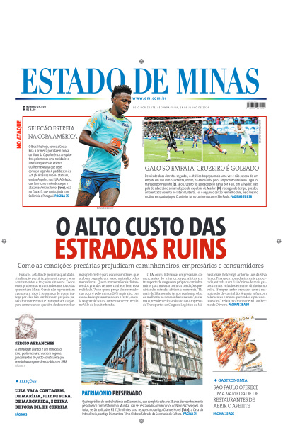 Estado de Minas - Edição de 24 de Junho de 2024
