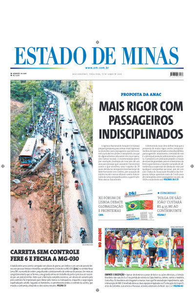 Estado de Minas - Edição de 25 de Junho de 2024