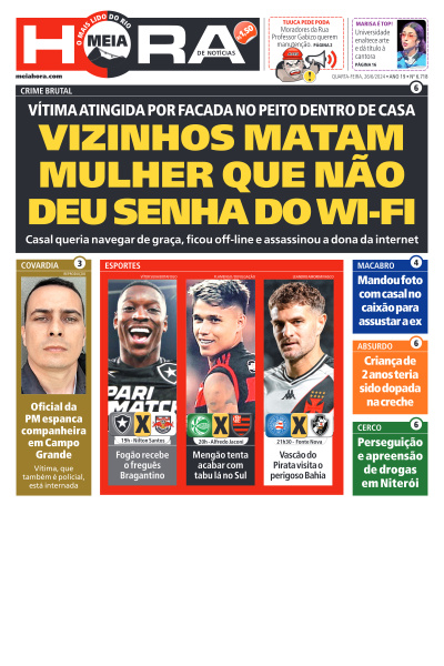 MEIA HORA - Edição de 26 de Junho de 2024