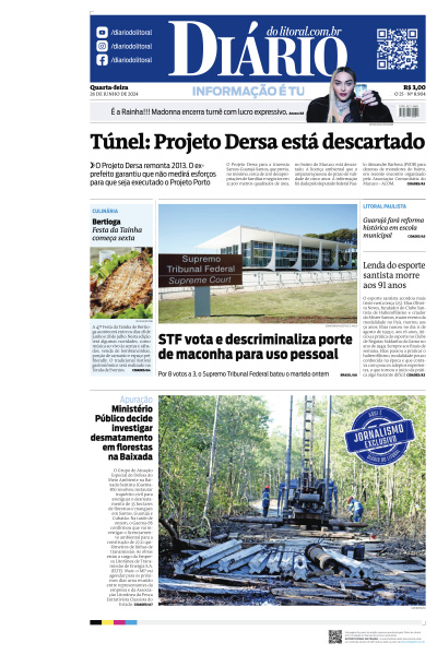 Diário do Litoral - Edição de 26 de Junho de 2024