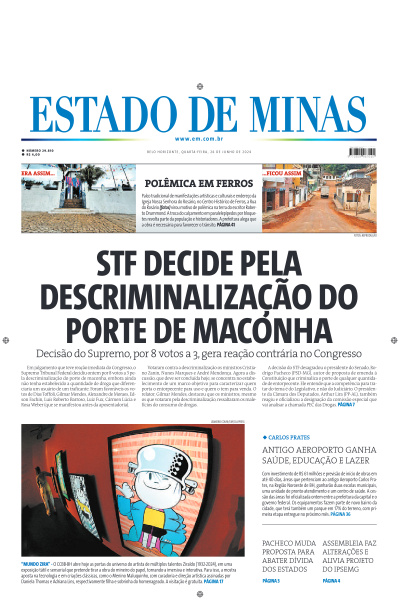 Estado de Minas - Edição de 26 de Junho de 2024