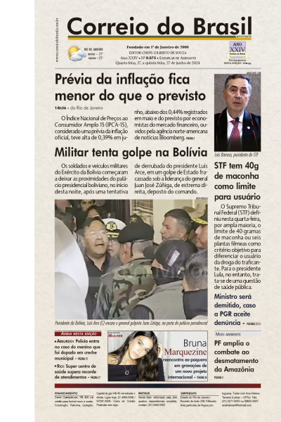 Correio do Brasil - Edição de 27 de Junho de 2024