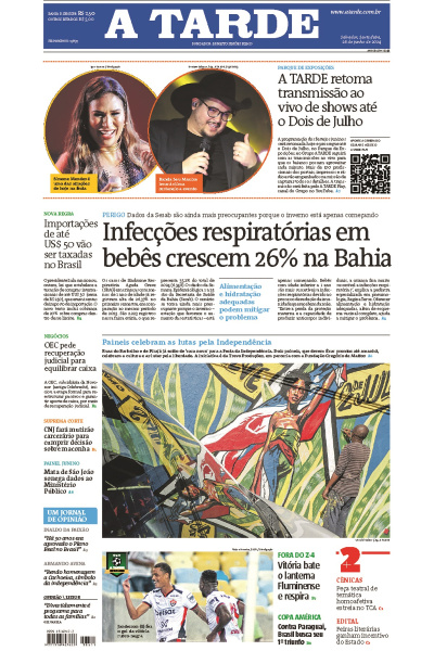 A TARDE - Edição de 28 de Junho de 2024