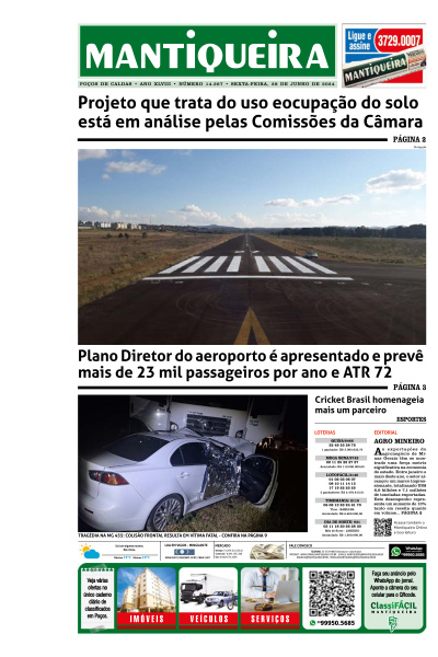 Mantiqueira - Edição de 28 de Junho de 2024