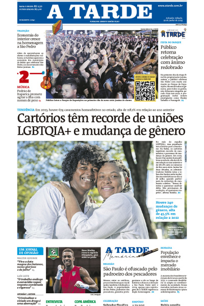 A TARDE - Edição de 29 de Junho de 2024