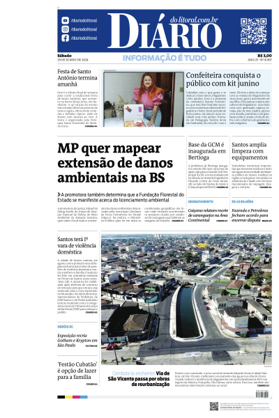 Diário do Litoral - Edição de 29 de Junho de 2024
