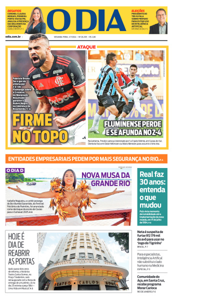 O DIA - Edição de 01 de Julho de 2024