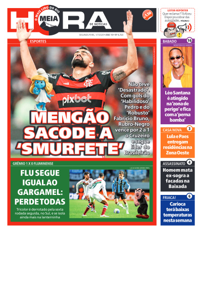 MEIA HORA - Edição de 01 de Julho de 2024