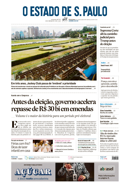 Estadão - Edição de 02 de Julho de 2024