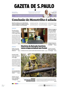 Gazeta de S. Paulo - Edição de 03 de Julho de 2024