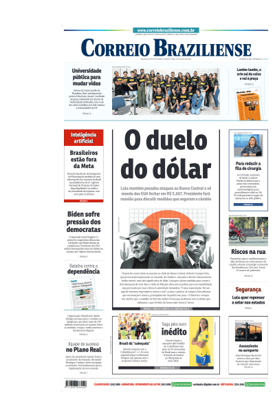 Correio Braziliense - Edição de 03 de Julho de 2024