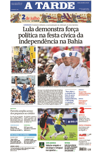 A TARDE - Edição de 03 de Julho de 2024