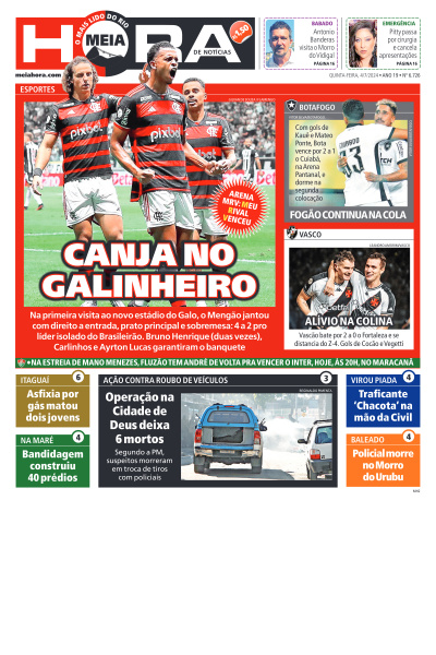 MEIA HORA - Edição de 04 de Julho de 2024