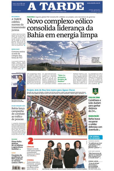 A TARDE - Edição de 04 de Julho de 2024