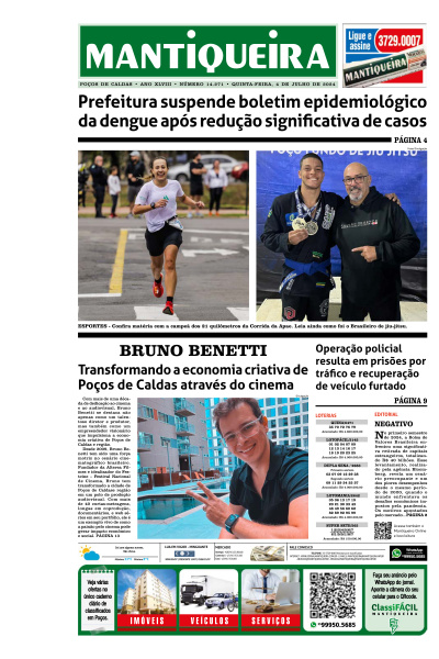 Mantiqueira - Edição de 04 de Julho de 2024