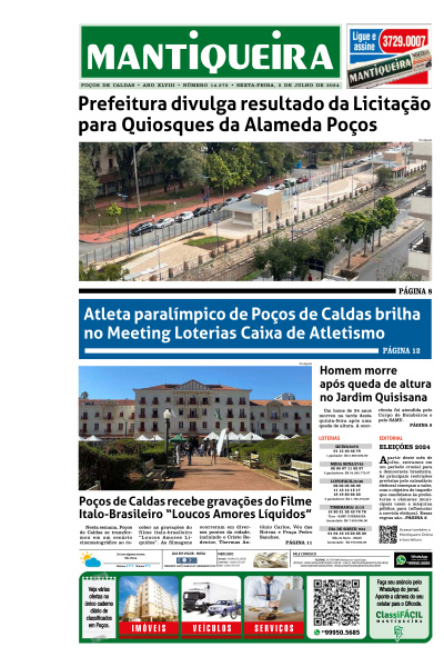 Mantiqueira - Edição de 05 de Julho de 2024