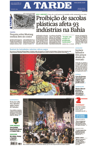 A TARDE - Edição de 06 de Julho de 2024