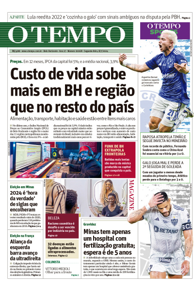 O TEMPO - Edição de 08 de Julho de 2024