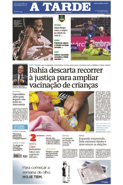 A TARDE - Edição de 08 de Julho de 2024