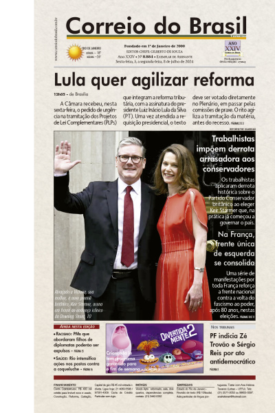 Correio do Brasil - Edição de 08 de Julho de 2024