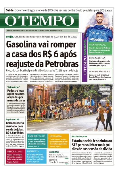 O TEMPO - Edição de 09 de Julho de 2024
